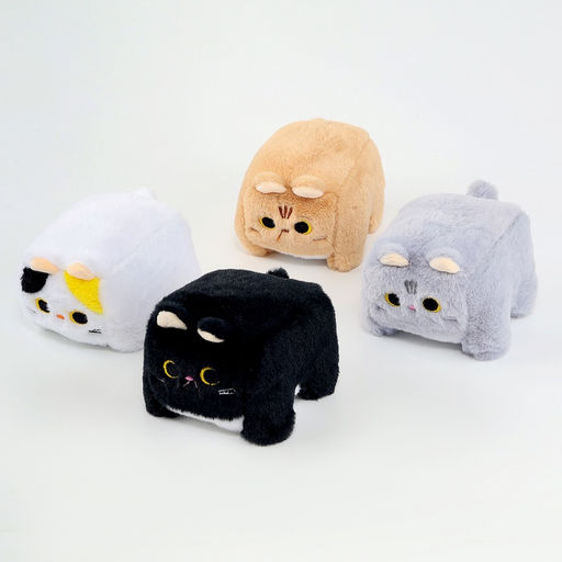 Цена за 12 шт. Мягкая игрушка «Кот - кубик», 9 см, набор 12 шт.