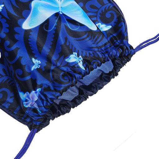 Мешок для обуви «Бабочки» (мягкий полиэстер, плотность 210D) 42×34 см