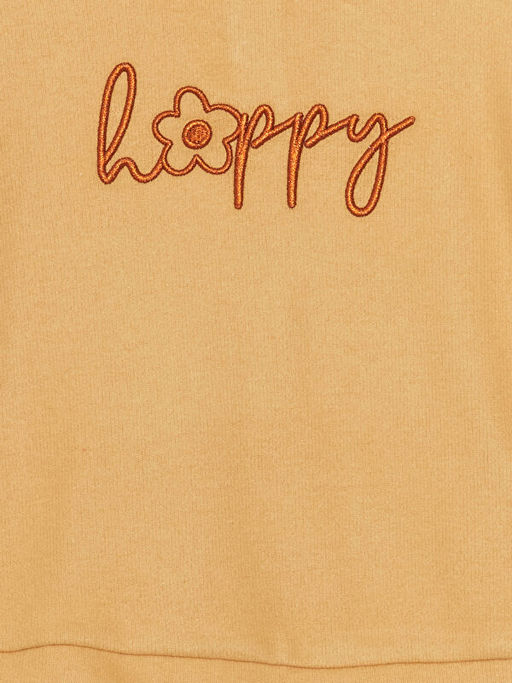 Bisiklet Yaka Uzun Kollu Bask?l? K?z Bebek Sweatshirt ve Tayt 2li - Waikiki фото 3