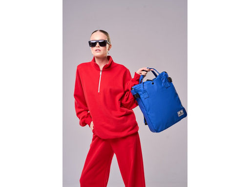 Сумка-рюкзак женский Lanotti 6001/синий