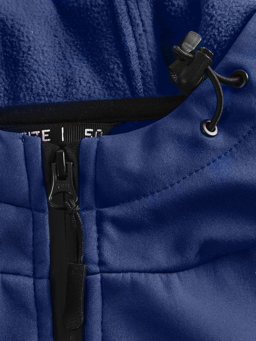 Ветровка спортивная мужская с капюшоном softshell темно-синего цвета 9563TS - Mtforce фото 30