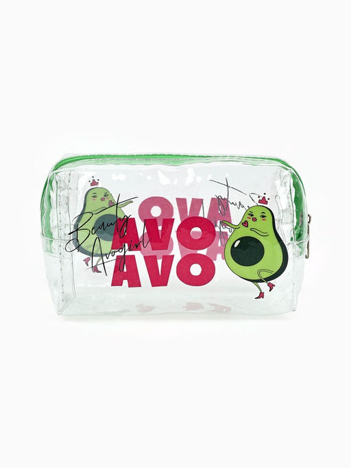 Пенал - косметичка Avokado beauty, 14×8 см, ПВХ