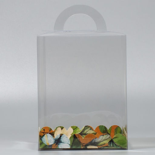 Цена за 5 шт. Коробка кондитерская, сундук, упаковка, «Ты моё счастье», 14×14×18 см