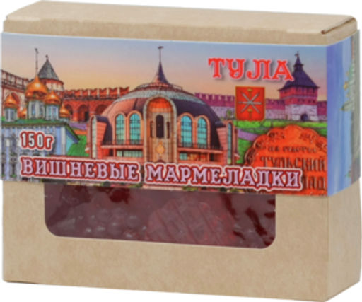 Dolche Vita. Мармелад Тула. Вишневый 150 гр. карт.упаковка