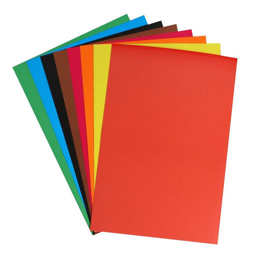 Цена за 2 шт. Картон цветной двусторонний Calligrata TOP, А4, 8 листов, 8 цветов, глянцевый, мелованный