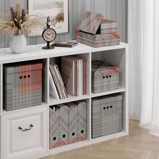 VAL LG-3VP-85 Лотки для бумаг верт., 31*23,5*8,5 см, набор 6 шт., LONDON GREY, шт