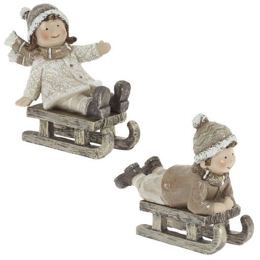 Фигурка декоративная "Ребенок", L12 W4 H10 см, 2в.