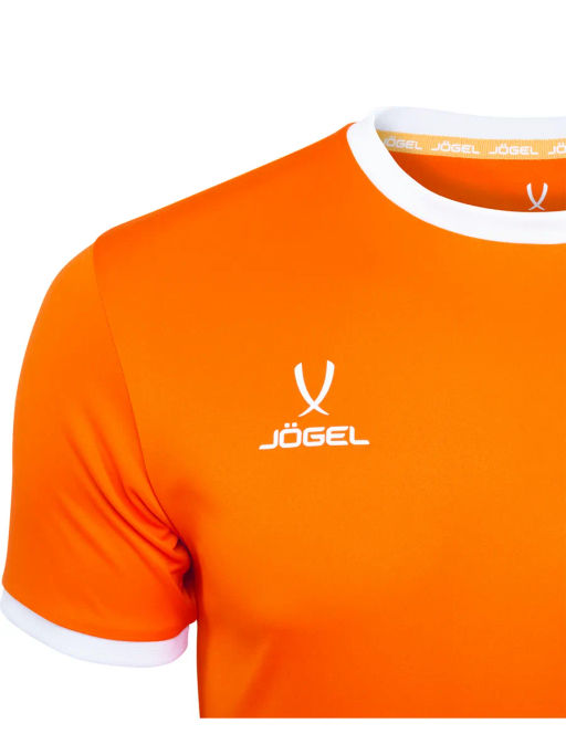 Футболка футбольная JOGEL CAMP Origin, оранжевый/белый фото 11