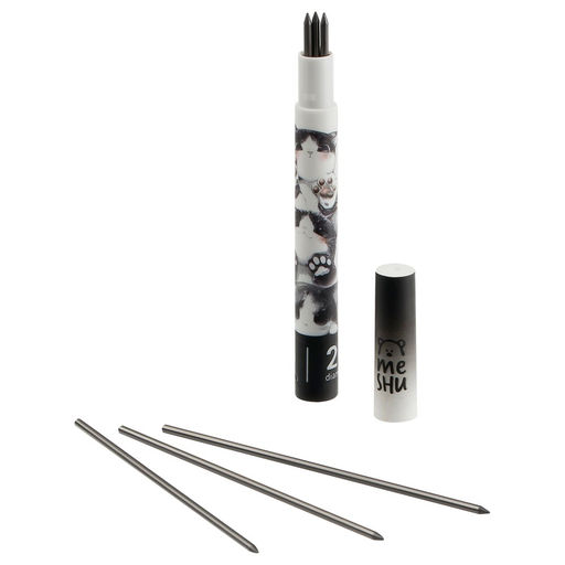 Цена за 2 шт. Графит 2,0мм HB (6шт) MESHU (MS_53324)