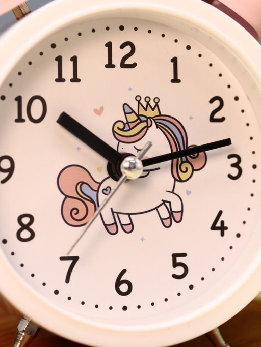 Часы-будильник "Unicorn", pink (13,5х10 см)