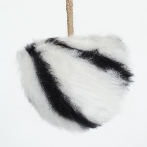 Домик для кошек с когтеточкой, квадратный, 3х-этажный, 35 х 45 х 75см, ковролин, зебра - Пижон фото 15