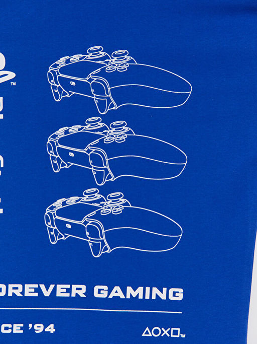PlayStation Bask?l? Erkek ?ocuk Ti??rt