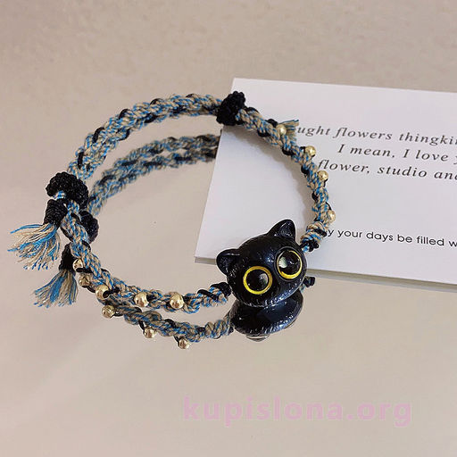 Браслет Black cat - Купи слона фото 2