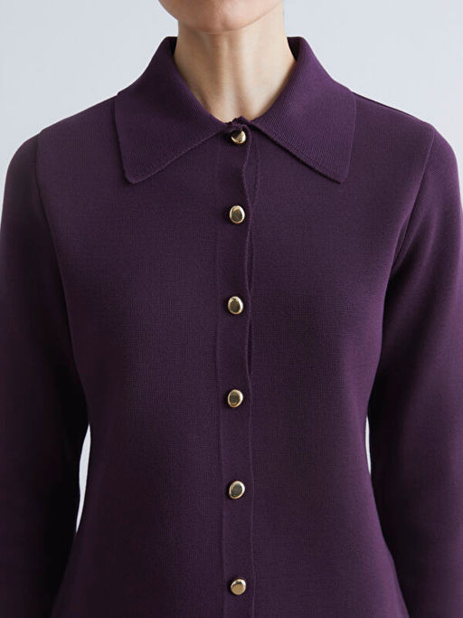 G?mlek Yaka Kad?n Triko H?rka