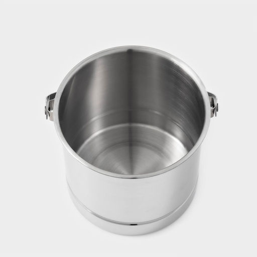 Ведро для льда из нержавеющей стали, 1.3 л, 14.5×12.5 см