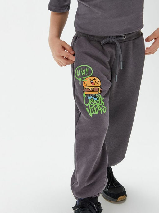 ACOOLA / Брюки детские для мальчиков Fawn_pt темно-серый  фото 3