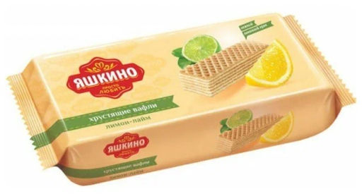 Яшкино, вафли Лимон-Лайм, 300 г  фото 2