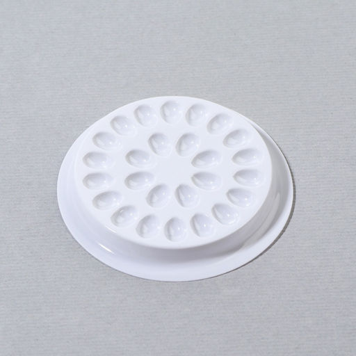 Лунки для смешивания клея, набор - 40 шт., 4.8×0.5 см, белая