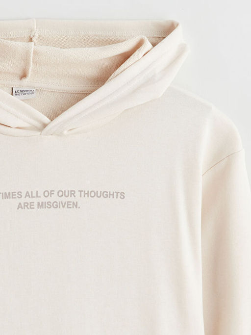 Kap??onlu Erkek ?ocuk Sweatshirt