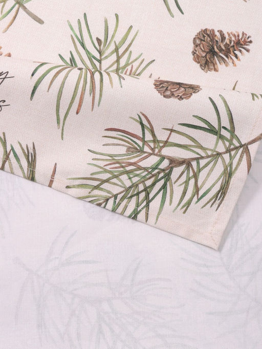 Дорожка новогодняя на стол «Этель» Christmas tree, 40×147 см, 100% хлопок, саржа 190 г/м²