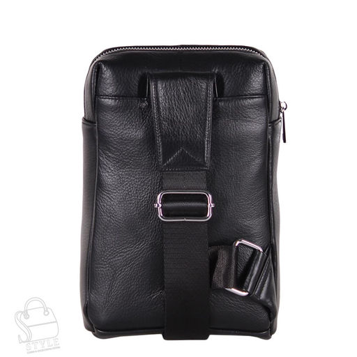 Рюкзак мужской кожаный 2083BSH black Heanbag - S-style фото 4
