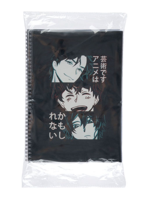 Набор тетрадей Calligrata «Аниме Art.Комикс», А4, 2 штуки, 96 листов, на гребне, обложка из мелованного картона, отделка из тивн-лака