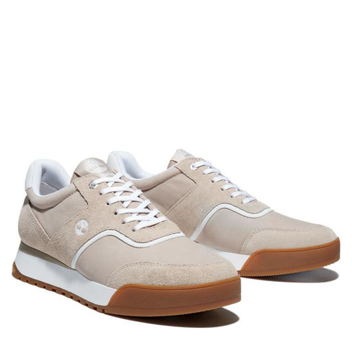Кроссовки Timberland Miami Coast Leather бежевые  фото 3
