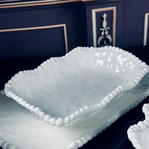 Прямоугольный салатник 28см МАРИНЕТ в под.уп.Фарфор арт.305-229 /LENARDI/