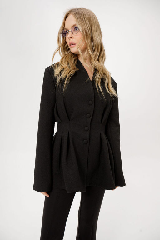 Жакет Pirs 6362 черный букле фото 5