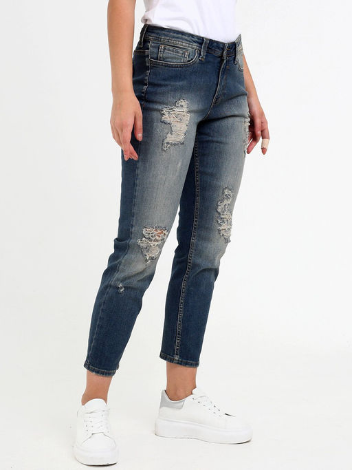 Женские джинсы _ 19728 - F5 фото 3