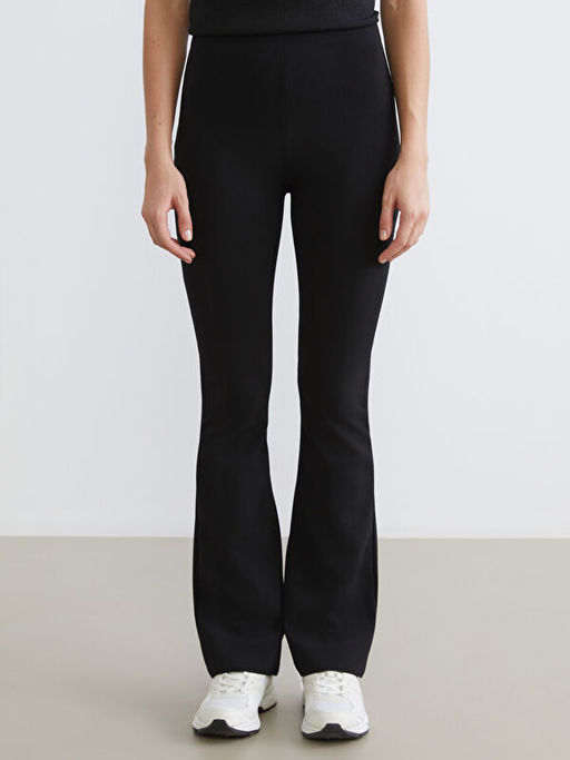 Y?ksek Bel ?spanyol Pa?a Kad?n Tayt Pantolon