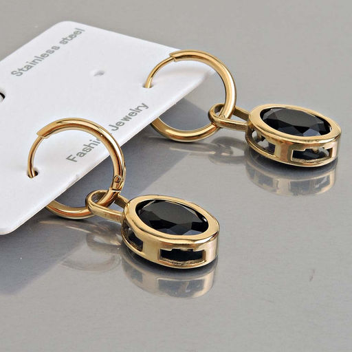 Серьги с замком кольцо арт. 13 3668 (id 276596) - Rada фото 2