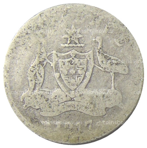 6 пенсов 1917 года Австралия