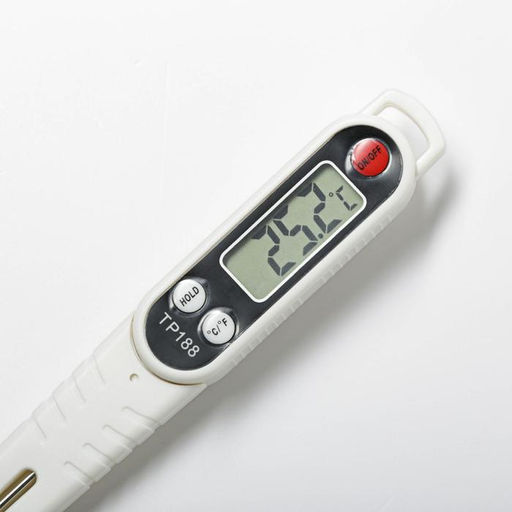 Термометр (термощуп) электронный на батарейках, в чехле