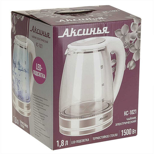 Чайник 1,8л электрический КС-1021 АКСИНЬЯ