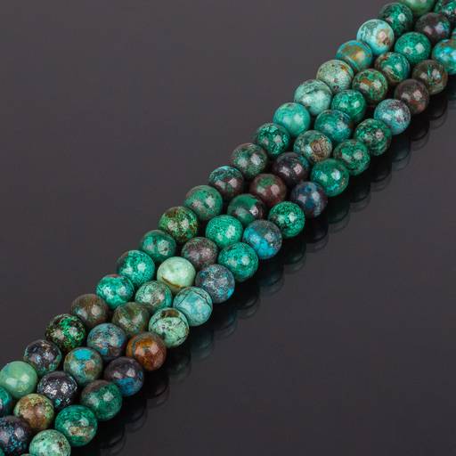 Бусины для рукоделия из Хризоколлы