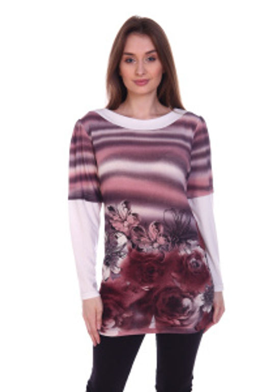 249 Туника "Цветы"