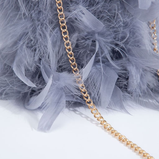 Сумка-клатч на фермуаре, цвет синий - Simaland фото 4