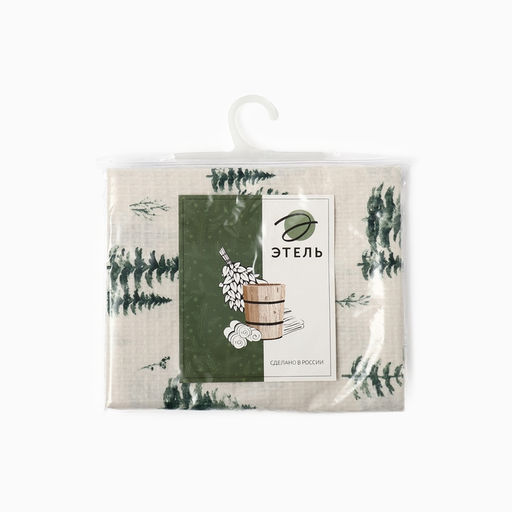 Полотенце Ёлочки 80?150 см, 100% хлопок, ваф.полотно, 160 г/м? - Этель фото 4