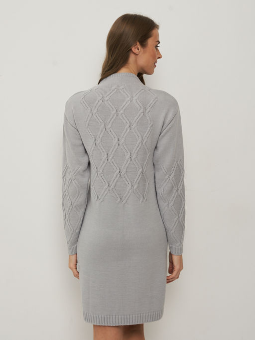 Платье женское 5212-2464. 66/03 сталь