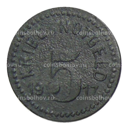 Монета 5 пфеннигов 1917 года Германия Нотгельд Ламбрехт