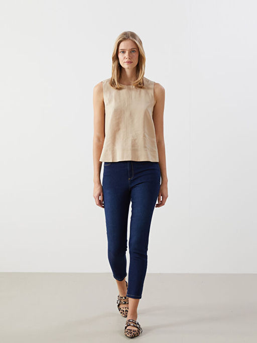 Bisiklet Yaka Kad?n Bluz