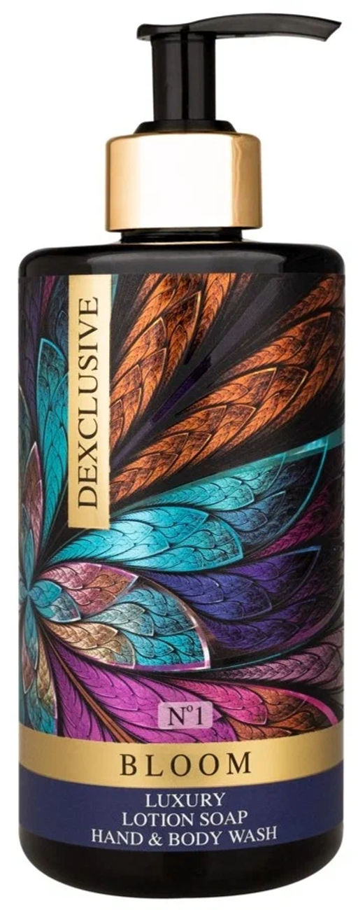 DEXCLUSIVE Жидкое мыло и гель для душа 2-В-1 Bloom Series №1 400 мл  фото 2