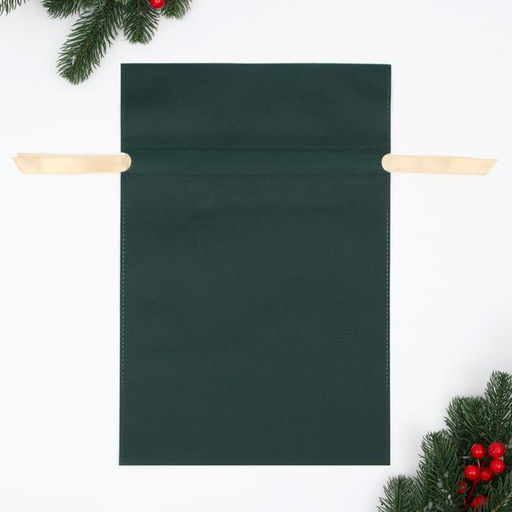 Цена за 5 шт. Мешок подарочный Рождественские мелочи зелёный, 27 x 40 см - UPAK LAND фото 10