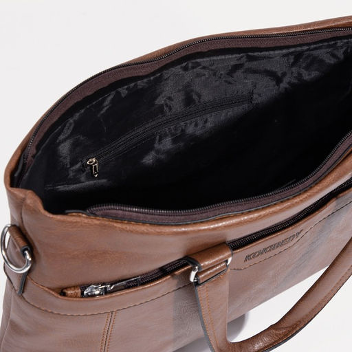 Сумка мужская, цвет коричневый - Simaland фото 6