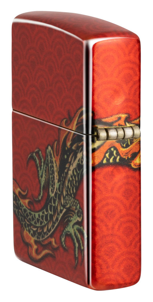 Зажигалка ZIPPO Дракон | Dragon Design 48513  фото 8
