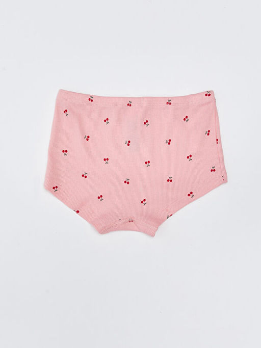 Bask?l? Pamuklu K?z ?ocuk Boxer - Waikiki фото 2