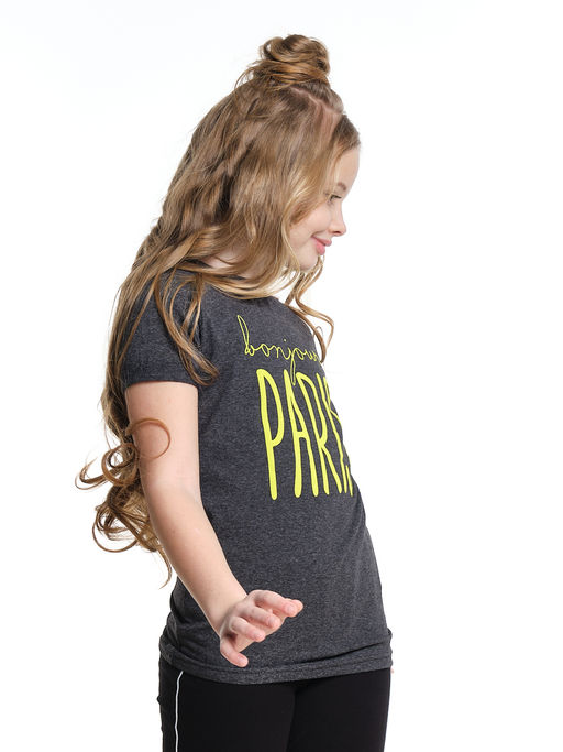 Футболка для девочки	 UD 2874 черный - Mini maxi фото 2