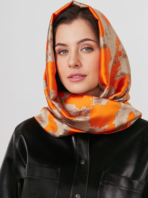 Большой, мягкий, тонкий и очень нежный двусторонний палантин - Tantino фото 6