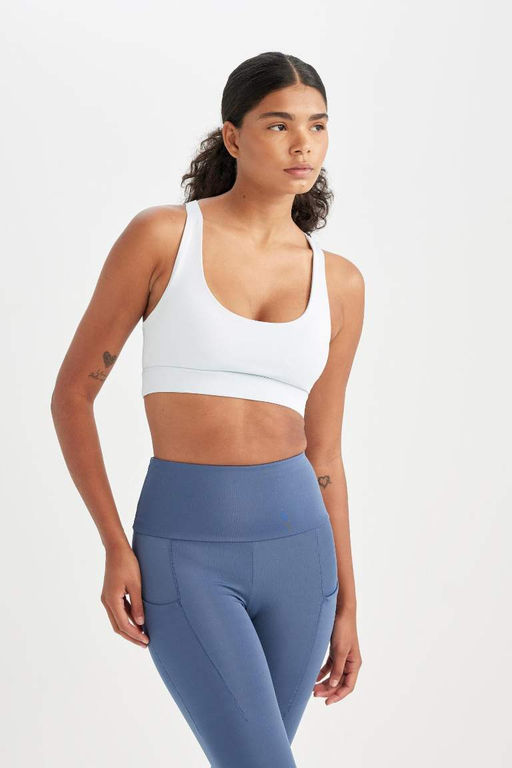 DeFactoFit Бюстгальтер с круглым вырезом  фото 6